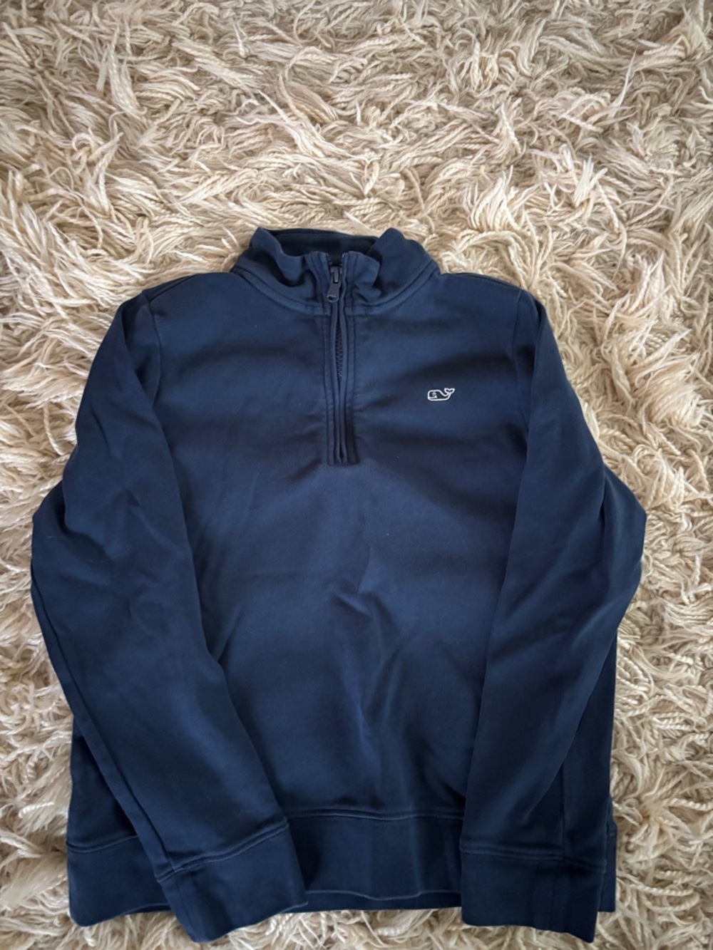 Vineyard Vines Boys Navy Quarter-Zip Pullover